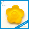 Best prices golden yellow flower shape wholesale gems stones
